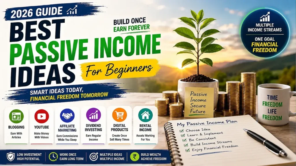 Best Passive Income Ideas for Beginners in 2026