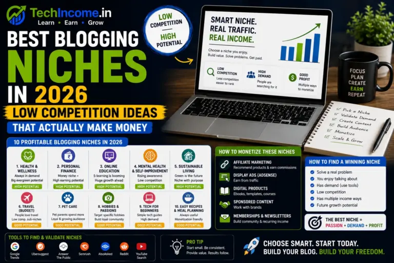 10 Profitable Blogging Niches with Low Competition in 2026