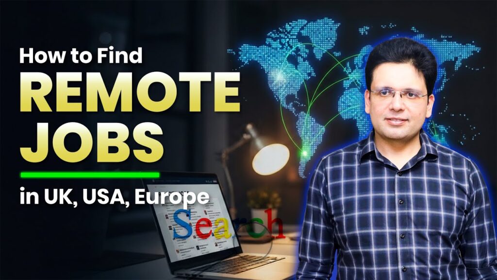 Best platforms to find remote jobs in Europe and USA from India
