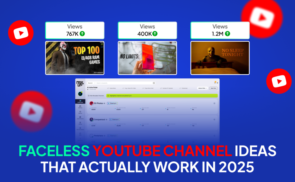 Faceless YouTube Channel Ideas Earn without showing your face