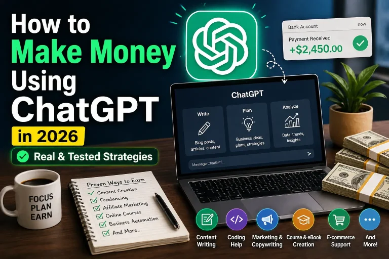 How to Make Money Using ChatGPT in 2026