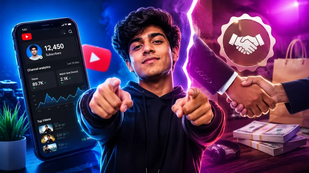 How to get sponsorships for small YouTube channel (under 5k subs)
