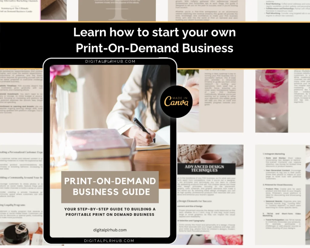 Print on Demand Business Easy Start Guide